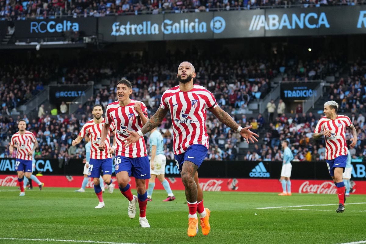 Player Ratings: Memphis late show hands Atlético a vital win at Celta - Into the Calderon